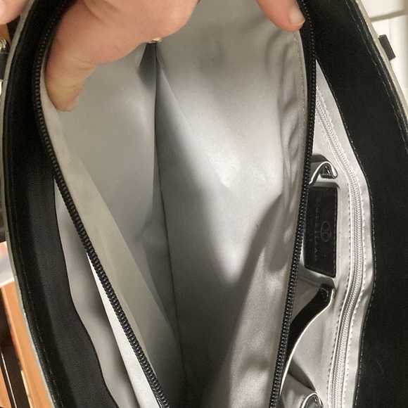 EUC Black Leather Cole Haan Tote - Picture 10 of 11